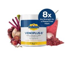 VenoPlus 8 - lower cholesterol levels, increases nitric oxide